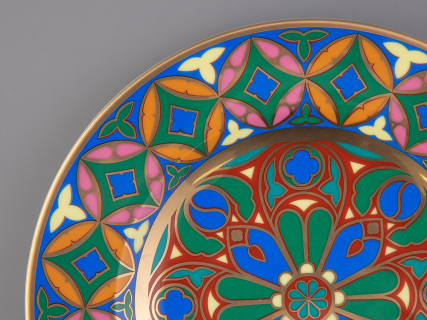 Тарелка декоративная 270 мм Европейская, в подарочной упаковке, рисунок Готическая 9, арт 81.25630.00.1, 