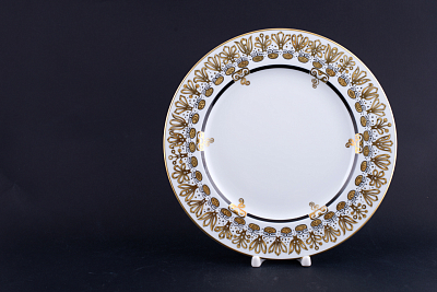 Тарелка 265 мм Русский модерн, на форме Европейская, арт 60.08574.00.5