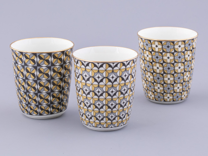 Подарочный набор стаканов форма Цилиндрический, рисунок Elegant Clever, арт. 81.31694.00.1, 