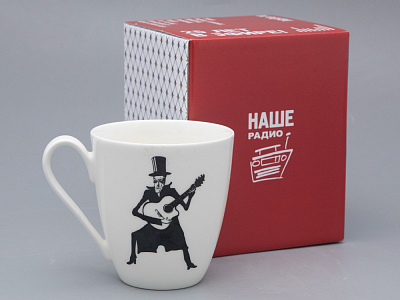 Бокал форма Вариации рисунок Автопортрет Э. Шклярского в подарочной упаковке арт. 81.27743.00.1