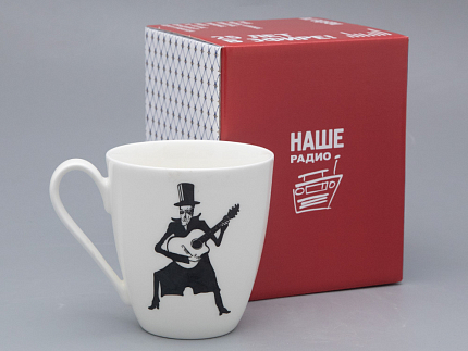 Бокал форма Вариации рисунок Автопортрет Э. Шклярского в подарочной упаковке арт. 81.27743.00.1