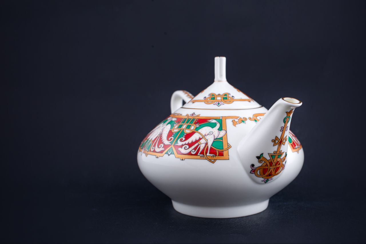 Чайный сервиз Сказочные птицы на форме Купольная, арт 61.20826.00.5, 