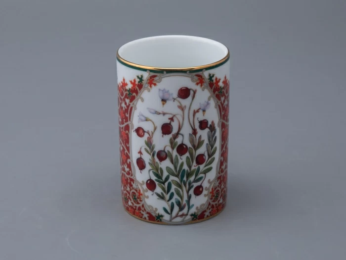 Бокал 400 мл в подарочной упаковке, форма Соло, рисунок Клюква заповедная, арт. 81.34281.00.1, 