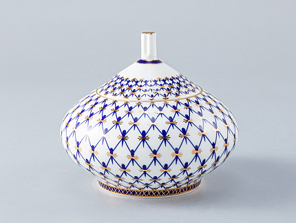 Сахарница Купольная "Кобальтовая сетка" 300 мл арт.  80.72837.00.1