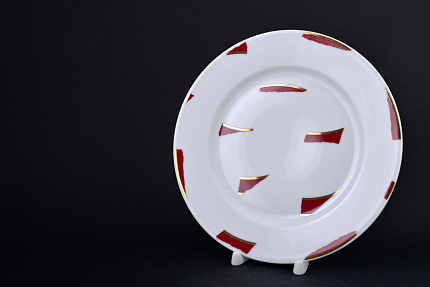 Тарелка 270 мм, Пурпур, на форме Европейская 2, арт 60.15809.00.1