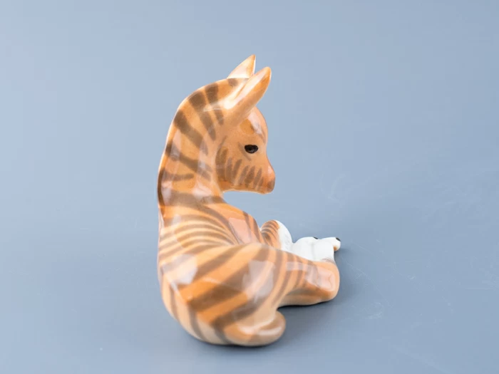 Скульптура Зебренок лежащий арт. 82.01034.00.1, 