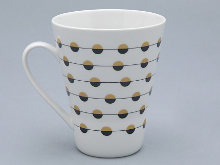 Бокал форма Колокол рисунок Балтийский берег 2, арт 80.45175.00.1