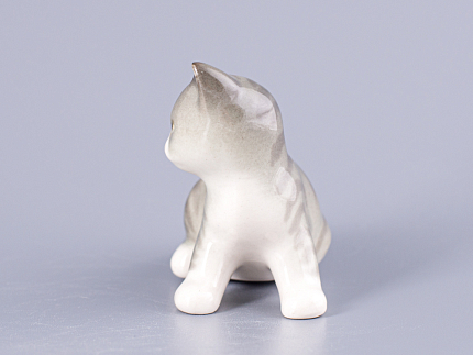 Скульптура Котенок Парамоша серый арт. 82.50636.00.1
