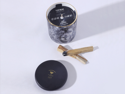 Свеча ароматическая в подарочной упаковке, рисунок Тотем. Лев аромат Пало Санто арт. 81.31595.00.1, 