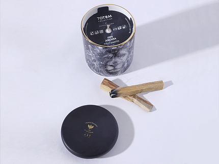 Свеча ароматическая в подарочной упаковке, рисунок Тотем. Лев аромат Пало Санто арт. 81.31595.00.1