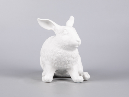 Скульптура Кролик домашний Белый арт. 81.30991.00.1, 