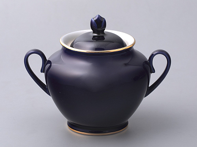 Сервиз чайный 14 предметов на 6 персон, форма Весенняя, рисунок Ночка, арт 81.11164.04.1