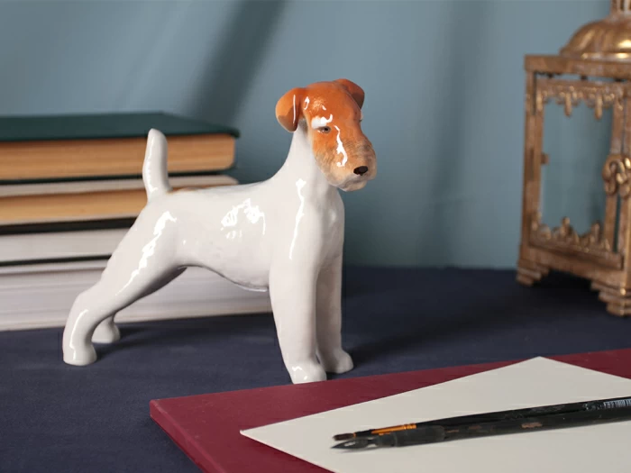 Скульптура Терьер жесткошерстный арт. 82.00987.00.1, 