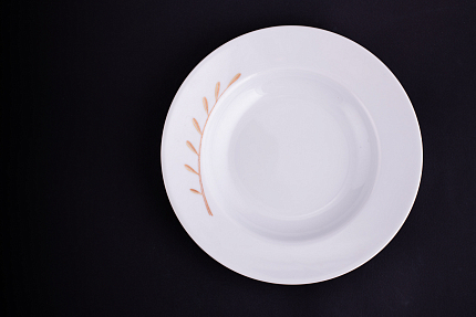 Тарелка глубокая 225 мм Сентябрь на форме Европейская, арт 70.02000.00.1