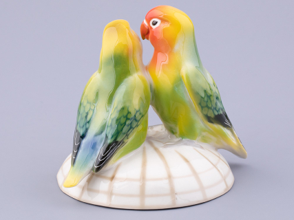 Скульптура форма Неразлучники, рисунок Тропические, арт. 82.47415.00.1, 