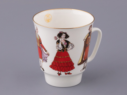 Трехпредметный комплект 165 мл форма Майская рисунок Опера Кармен, арт. 81.33177.00.1, 