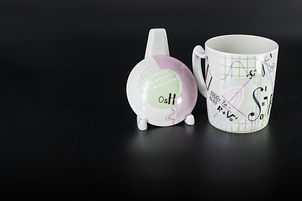 Бокал с крышкой Формула, на форме Снежное утро, арт 61.20995.00.1