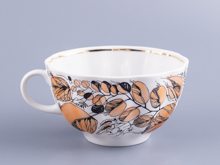 Чашка с блюдцем чайная Тюльпан Мой сад 250 мл арт. 81.16839.00.1