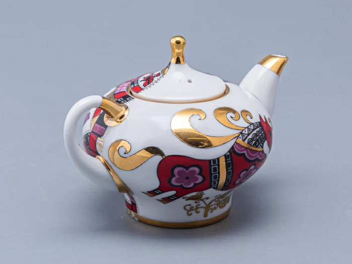 Комплект чайников Новгородский Красный конь арт. 81.10353.00.1, 