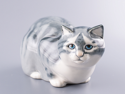 Скульптура форма Кот Мурзик рисунок Муха арт. 82.97622.00.1