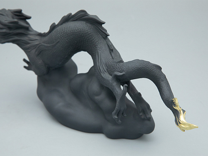 Подарочный набор Дракон на облаке Черное золото арт. 81.31723.00.1