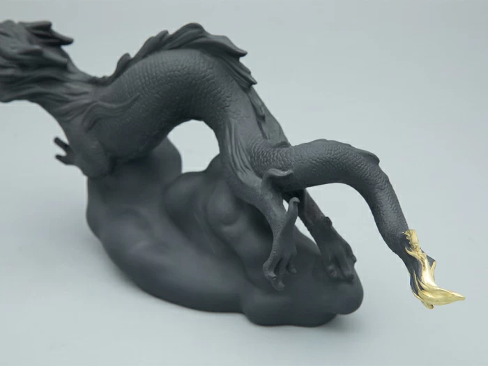 Подарочный набор Дракон на облаке Черное золото арт. 81.31723.00.1, 