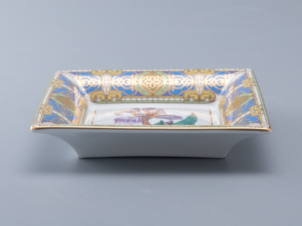 Подставка для мелочей в подарочной упаковке, форма Квадратная, рисунок Нежный Ирис, арт 81.34215.00.1, 