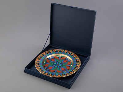 Тарелка декоративная 270 мм Европейская, в подарочной упаковке, рисунок Готическая 10 арт. 81.25590.00.1