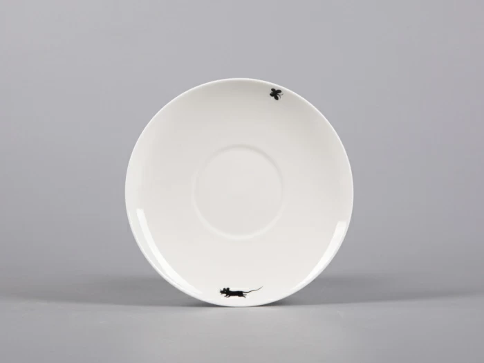 Чашка с блюдцем кофейная 165 мл., форма Майская, рисунок Кошки-мышки арт. 81.30660.00.1, 