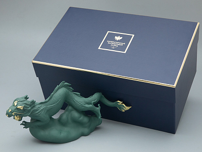 Подарочный набор Дракон на облаке Нефрит арт. 81.31724.00.1