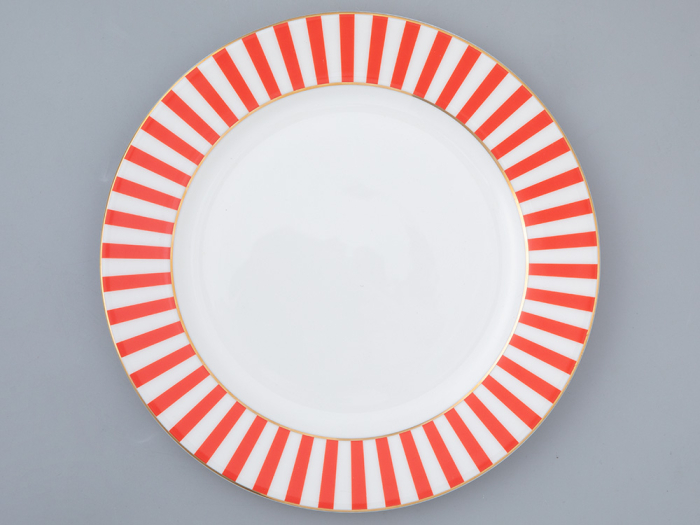 Тарелка плоская 200 мм форма Стандартная 2 рисунок Да и нет Кардинал, арт. 80.46528.00.1, 