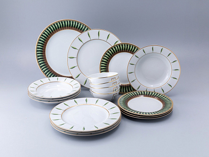 Сервиз столовый, на 4 персоны, 17 предметов Ришелье Jardin Florance\Toscane арт. 96.13151.00.1