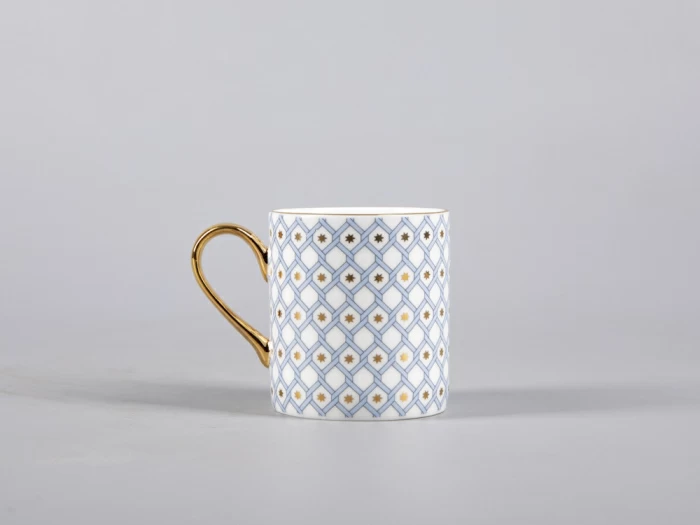 Чашка с блюдцем кофейная 115 мл., форма Идиллия, рисунок Азур 1 арт. 81.30730.00.1, 