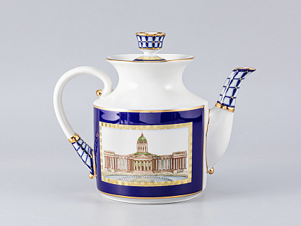 Сервиз чайный форма Банкетная рисунок Классика Петербурга-2 52%, 6 персон 20 предметов арт. 81.25120.00.1