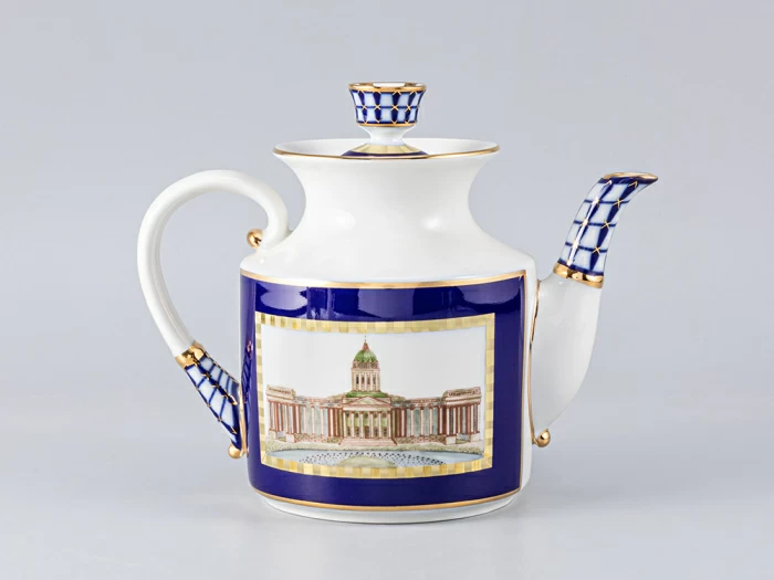 Сервиз чайный форма Банкетная рисунок Классика Петербурга-2 52%, 6 персон 20 предметов арт. 81.25120.00.1, 