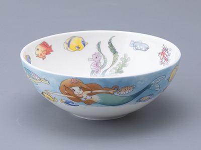 Подарочный набор детский форма Восточная рисунок Русалка, арт 81.33557.00.1