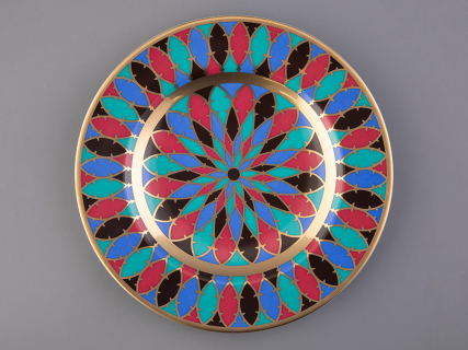 Тарелка декоративная 270 мм Европейская, в подарочной упаковке, рисунок Готическая 3 арт. 81.25625.00.1, 