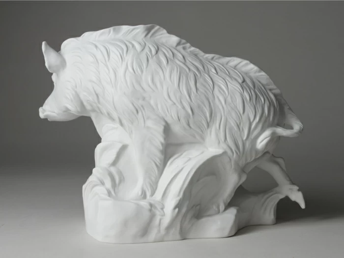 Скульптура Кабан белый арт. 82.91708.00.1, 