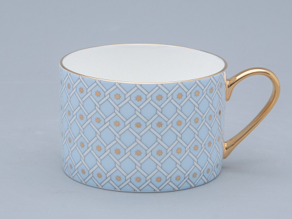 Чашка с блюдцем 250 мл форма Идиллия рисунок Азур 2 арт. 81.26829.00.1, 