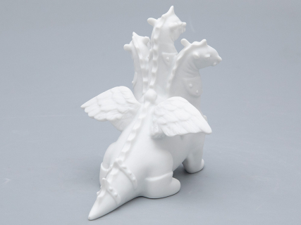 Скульптура Змей-Горыныч Белый арт. 82.72280.00.1, 