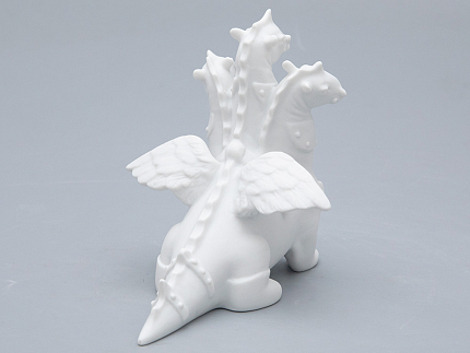 Скульптура Змей-Горыныч Белый арт. 82.72280.00.1