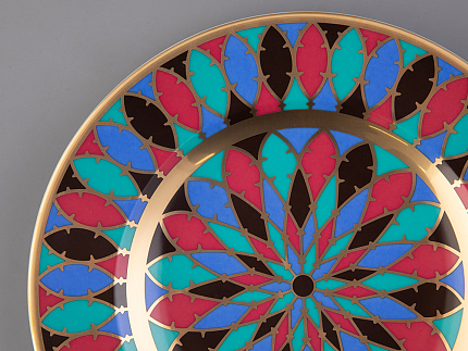 Тарелка декоративная 270 мм Европейская, в подарочной упаковке, рисунок Готическая 3 арт. 81.25625.00.1