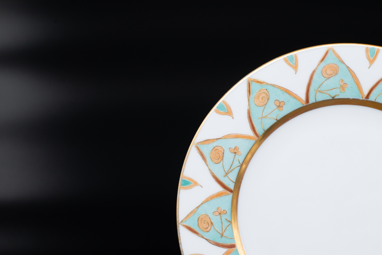 Тарелка 190 мм Рыбы. Знак Зодиака на форме Европейская, арт 60.05726.00.2, 