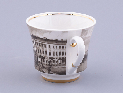 Чашка с блюдцем чайная, форма Банкетная, рисунок Великолепный Невский Дворцовая Площадь, арт. 81.32685.00.1