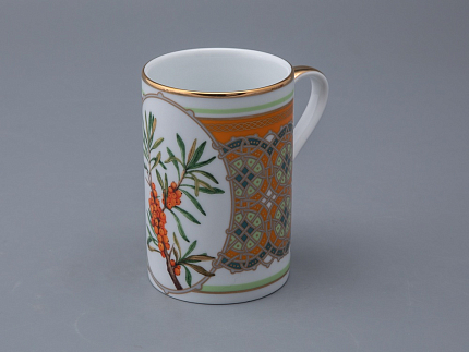 Бокал 400 мл в подарочной упаковке, форма Соло, рисунок Облепиха сибирская, арт. 81.33949.00.1