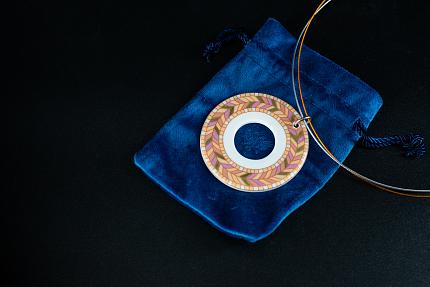 Подвеска Кольцо широкое, рисунок Диво, арт 60.15920.00.1