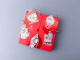 Елочные игрушки 5шт в подарочной упаковке, рисунок Гранд цирк, арт 81.34385.00.1, 