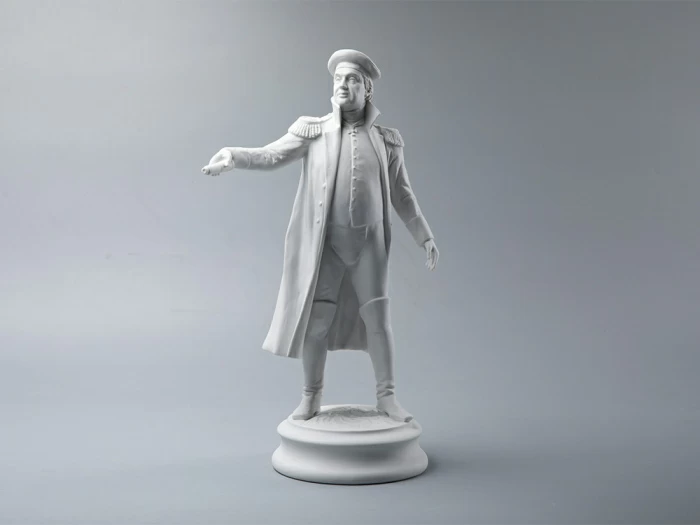 Подарочный набор Генерал-фельдмаршал Кутузов М.И. 1745 г. Белый бисквит арт. 81.31283.00.1, 