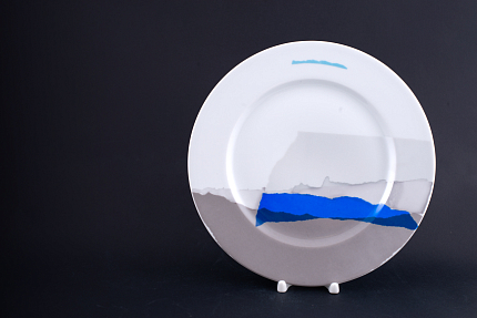 Тарелка 215 мм Февраль, на форме Европейская 2, арт 60.15568.00.1