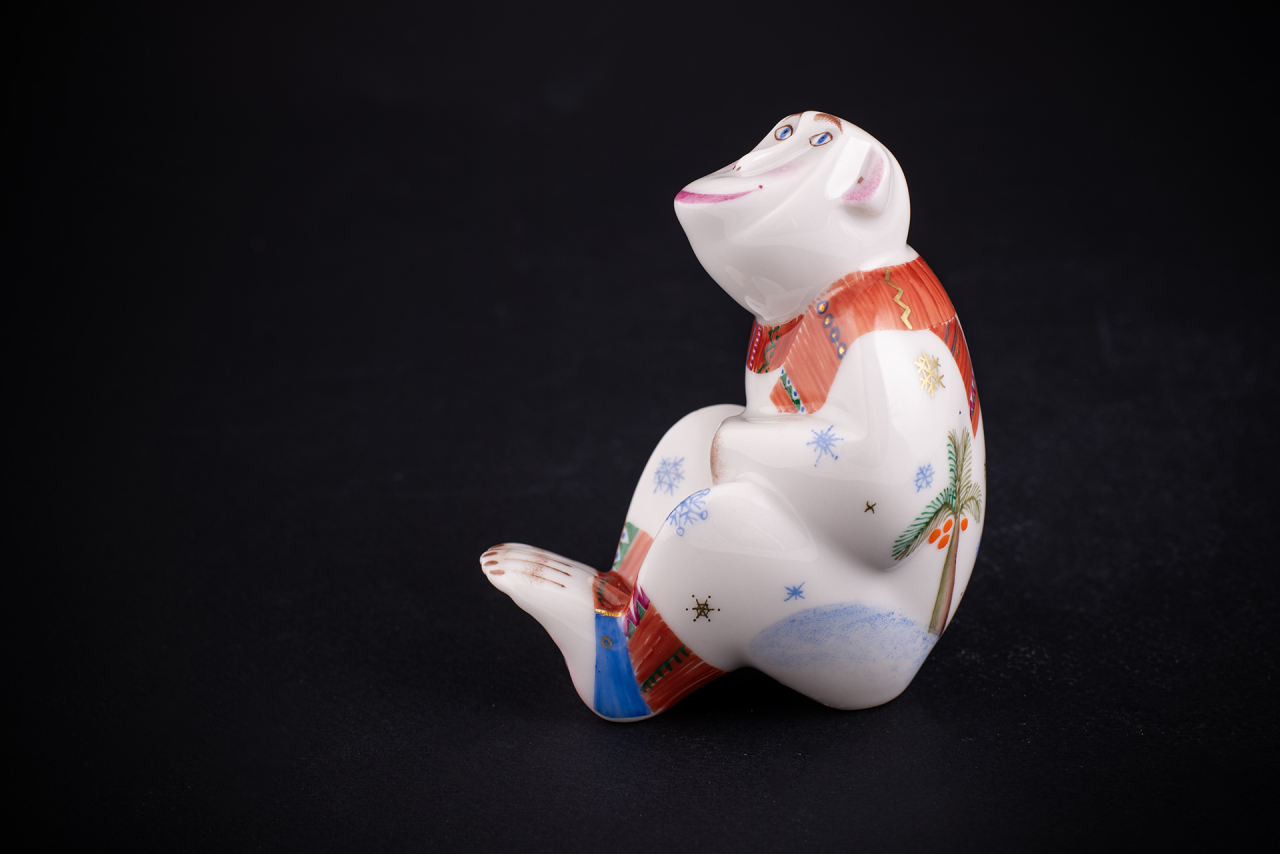 Скульптура Monkey, Снежные мечты арт 62.09276.00.1, 